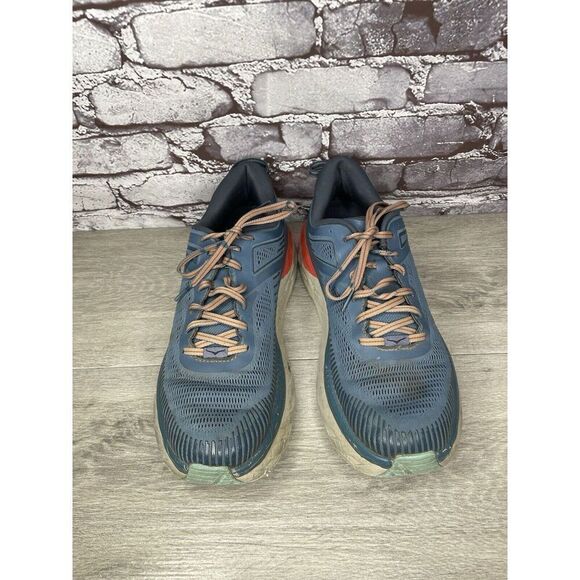 Hoka One One Bondi 7 110518 RTOS Blue Synthetic Running Shoes Men 10.5 US/44 2/3 main image 14